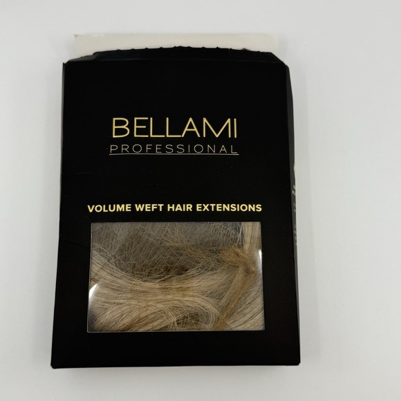 BELLAMI Professional Volume Weft Pearl Blonde #8C/88 16" 120G Maximum Coverage - Picture 1 of 6